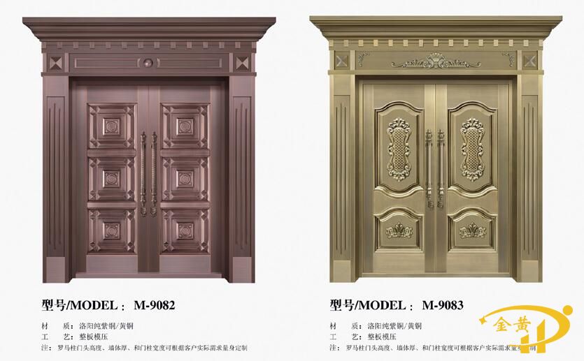 沈陽(yáng)銅門廠家分享銅板厚度選擇標(biāo)準(zhǔn)