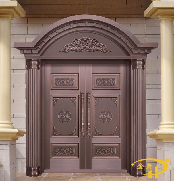 別墅銅門廠家簡述銅門的性能特點(diǎn)及銅門生銅銹原因