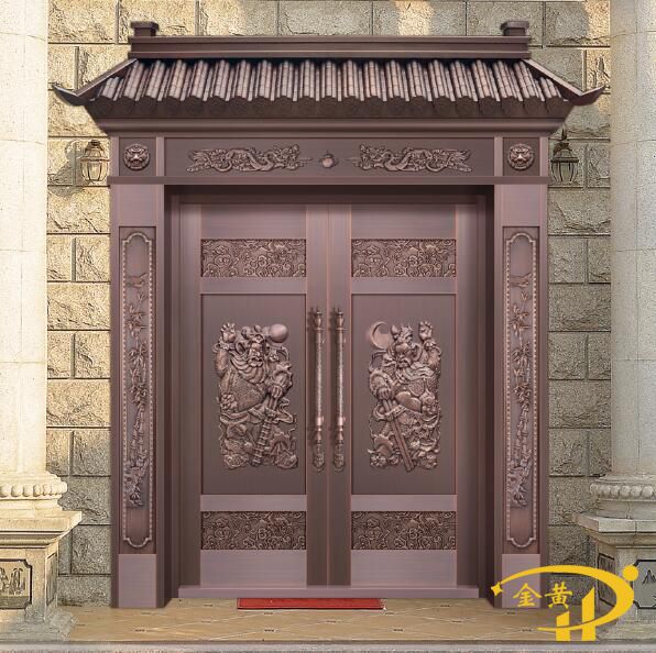 別墅銅門油漆化學(xué)著色工藝詳解